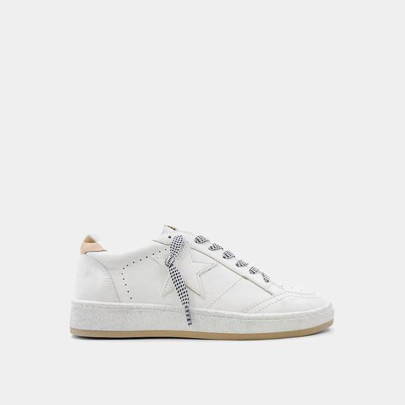 NEW SHU SHOP women's paz sneakers in white - Picture 4 of 10
